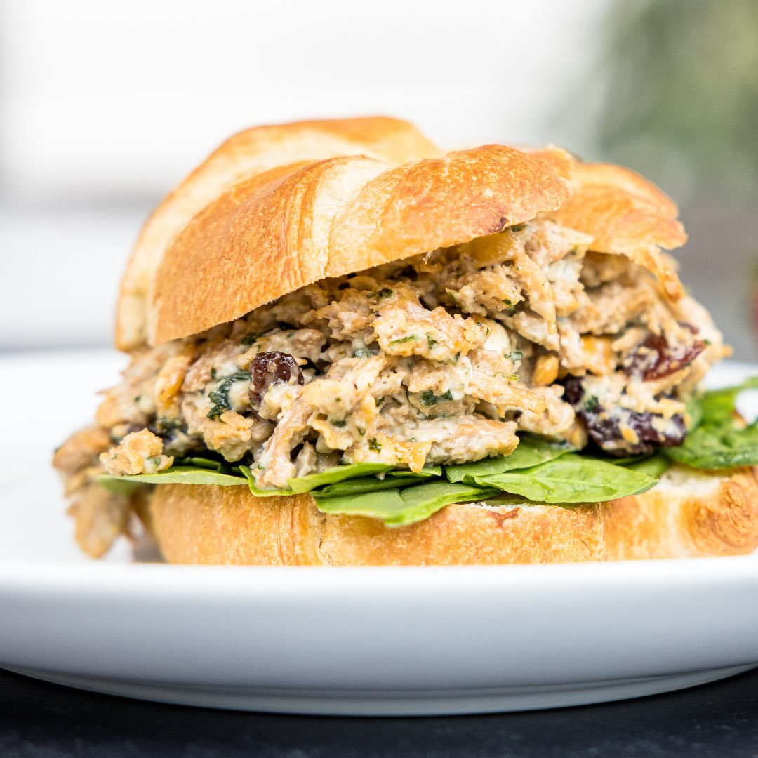 Plant-based rotisserie chicken from Barvecue